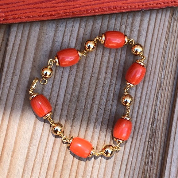 🧡 Beautiful and bold beaded jewelry set NWOT - Picture 8 of 8